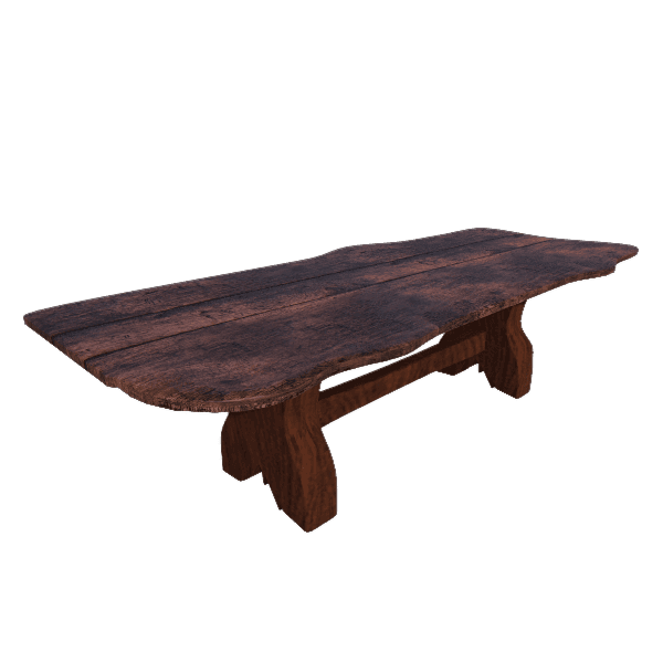 Antics pine wood table